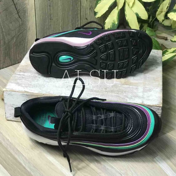 NWT  Nike Air Max 97 Black Grape  W AUTHENTIC - Picture 5 of 8